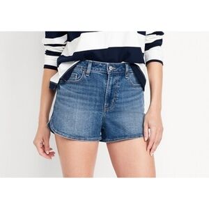 Old Navy High Waisted OG Jean Shorts In Emiko Size 6
